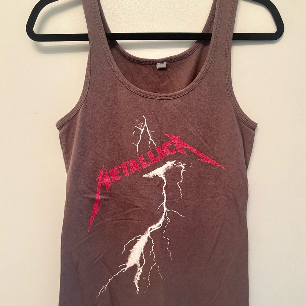 Women's Metallica graphic Tank Top